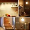 Xiaomi 3PCS Luce LED con Sensore di Movimento Luce Notturna Ricaricabile USB Lampada Notturna per Armadio da Cucina Lampada per Armadio Scala Luce per Ripostiglio