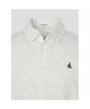 Binpolmen Open-Neck Soft Crescent Pique T-Shirt Light Gray