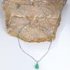 Wish Hot Sale Water Drop Opal Pendant Necklace Femininity Versatile Niche Jewelry