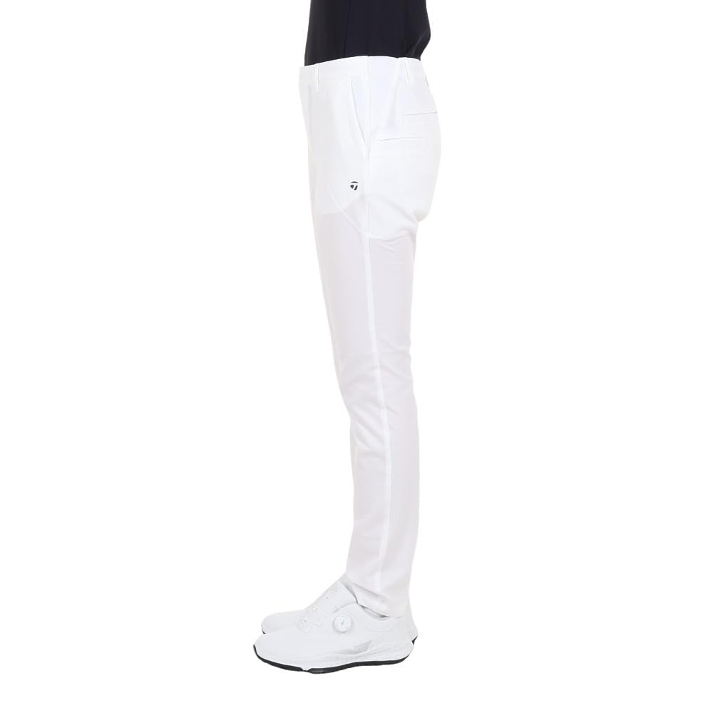 TaylorMade Texbridge Basic Tapered Pants, White, Size XS, Women's Golf Pants, 2023FW, TL151
