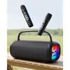 Hoshikou Denpa Karaoke Speaker 80W Portable Speaker with Wireless Microphones, IPX7 Waterproof, Bluetooth 5.3, Black