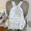 Schoolbag new schoolbag female junior high school student star printing Korean version niche ins backpack Mori college student computer bag