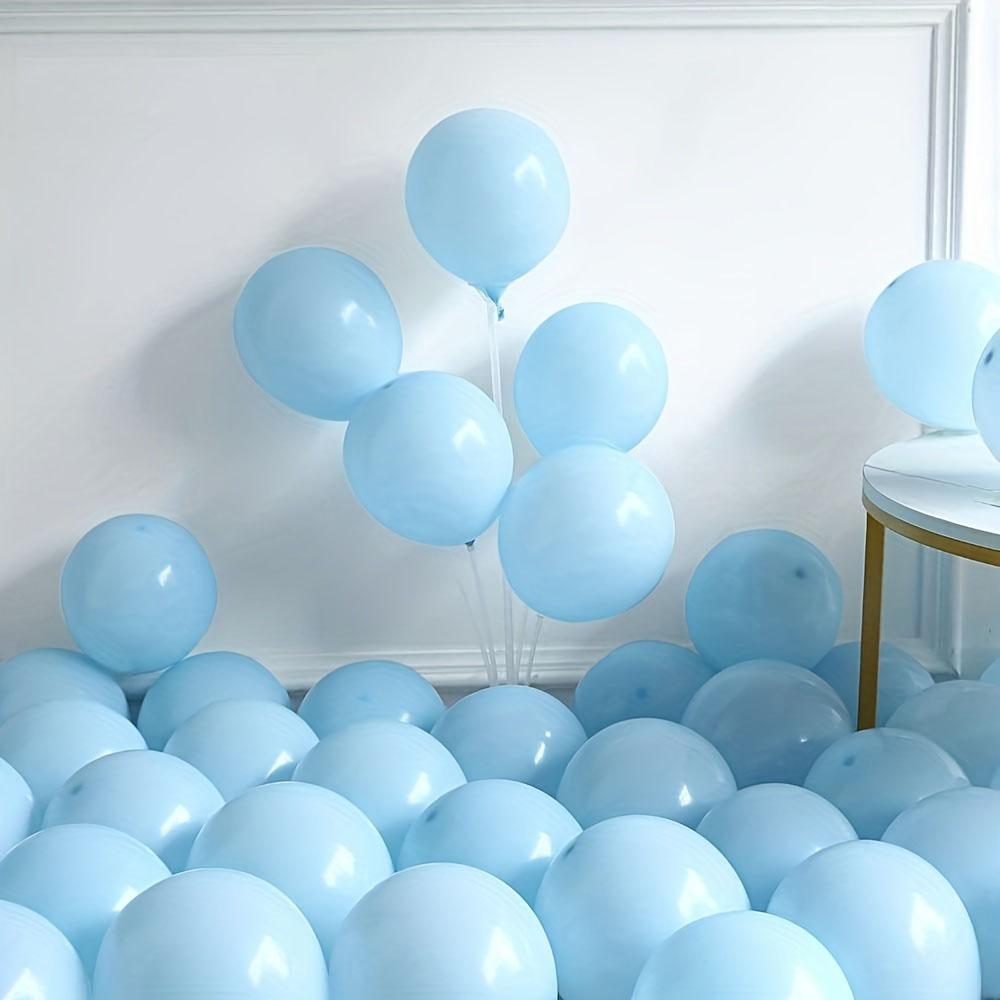 142pcs Blue White Silver Balloon Arch Set, Suitable for Twinkle Twinkle Little Star Party, Birthday Party, Wedding Decoration