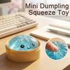 Yousheng Steamed Bun Squeeze Toy, Cute Dumpling Stress Relief Ball, Slow Rising Decompression Toy for Desk, Kawaii Fidget