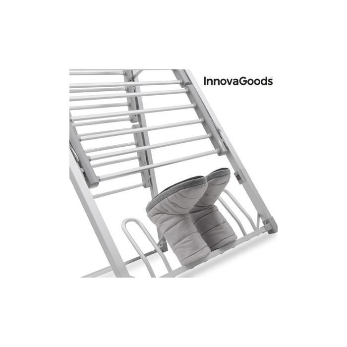 Étendoir À Linge Électrique Pliable Compak InnovaGoods 300W Gris (30 Barres)-- V0100467