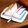 Travel Pill Pouch Waterproof Bag Set - 14 Bags Zippered Holder Cases Tablet Container