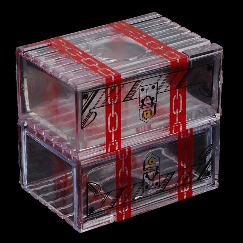 1Pc Iq Box Others Can'T Open The Transparent Box Magic Trick Secret Drawer Toys