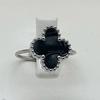 High Version Of The Four-Leaf Clover Ring Does Not Fade Opening Adjustable Titanium Steel Ring Simple Versatile Women's Ring