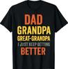 Funny Great Grandpa for Fathers Day Great Grandpa Birthday T-Shirt