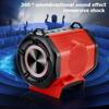 HIFI 3D Bluetooth Speaker for Dewalt/Makita/Milwaukee/Bosch Battery 30W Cordless Small Speaker With USB Type-C Port for Jobsites