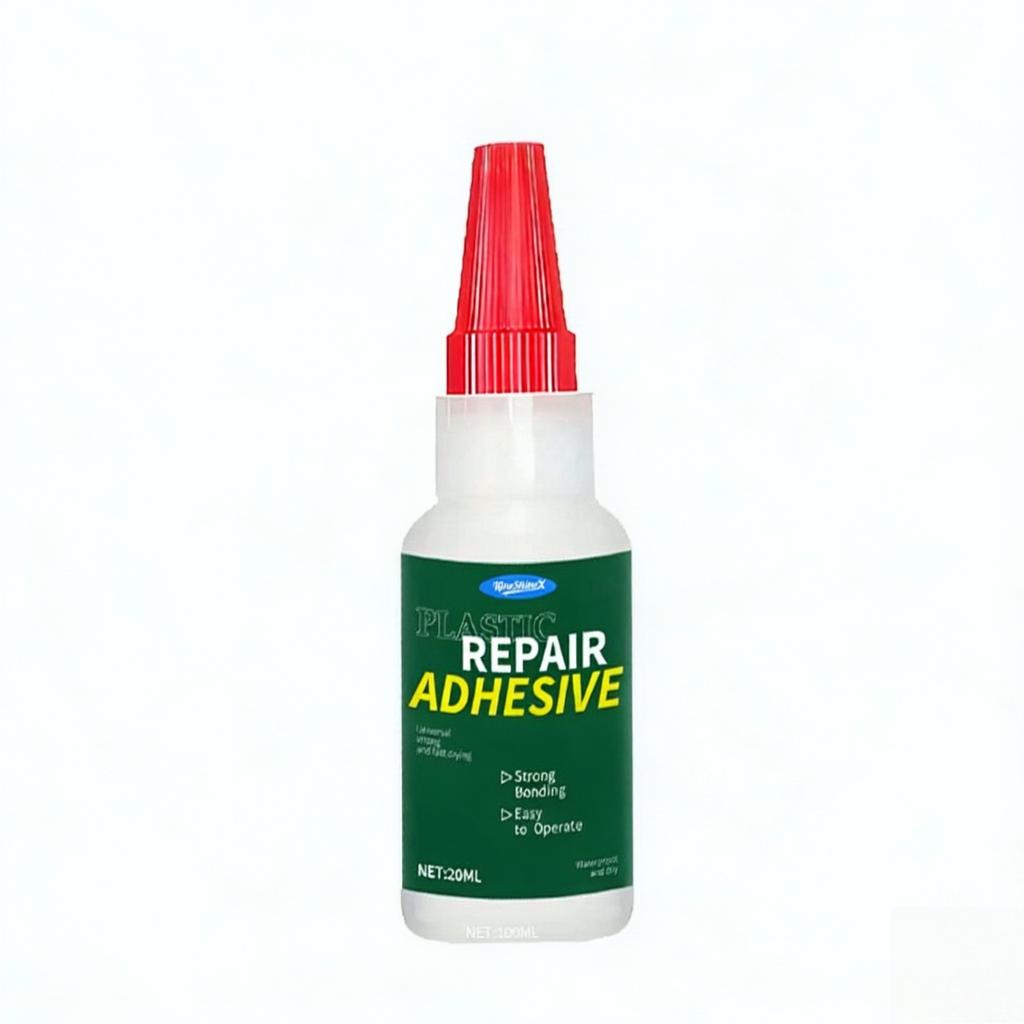 Car Bumper Repair Glue Kit – Heavy Duty Auto Body Adhesive for Loose Trim, Cracked Fascias & Exterior Molding Fast Bonding
