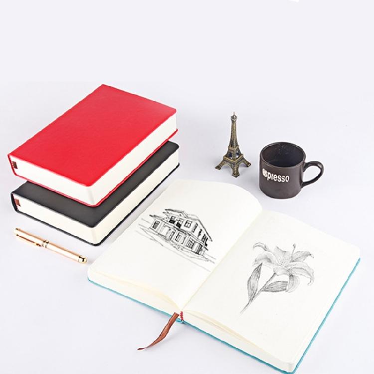 Hardcover Sketchbook 660 Pages Blank Notebook Thicken Leather Journal For Artist Student Journaling Drawing Sketching