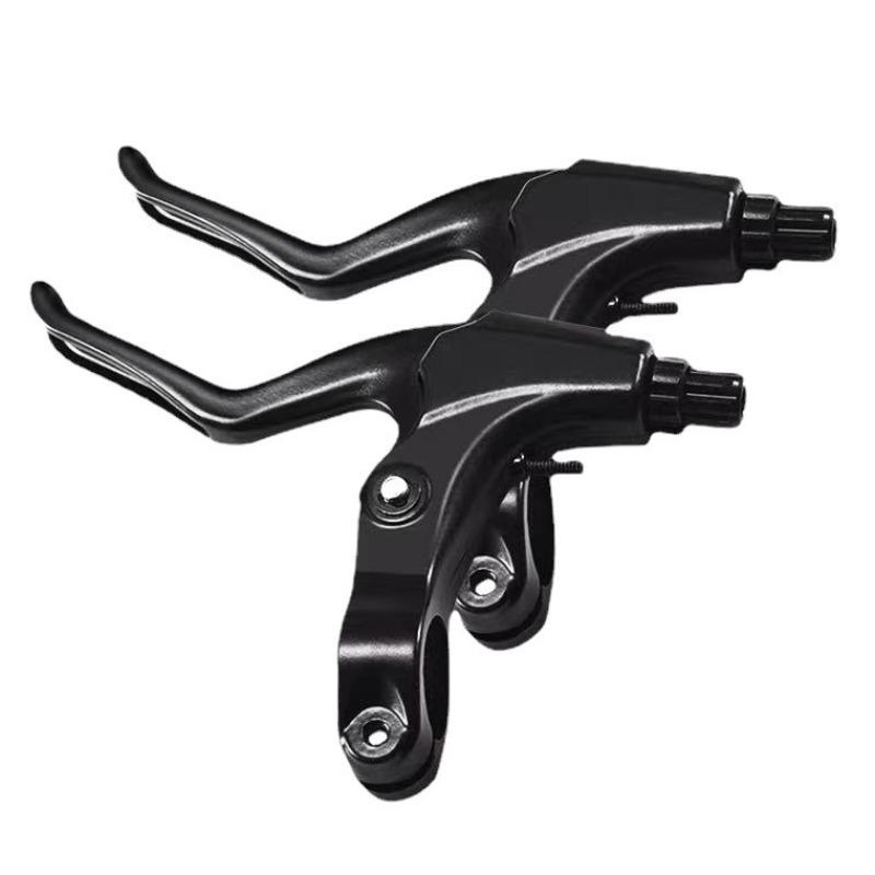 Mountain Bike Bicycle Aluminum Alloy Brake Handle Folding Brake Handle Bicycle Handle Accessories and Equipment чёрный