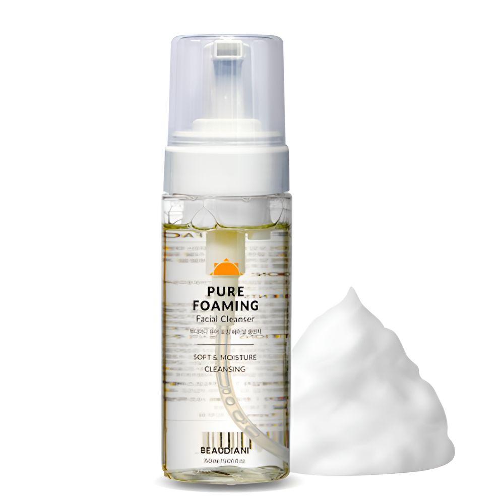 Beaudiani Pure Foaming Facial Cleanser Gentle Deep Cleansing Face Wash 150ml
