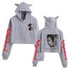 Vagabond Miyamoto Musashi Anime Cat Ear Hoodie for Women