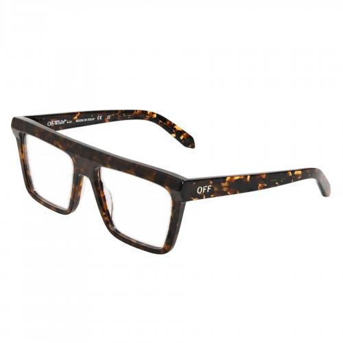 Ochelari Pătrați Stil Off White 83 cu Carapace de Broască Țestoasă