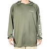 Men's Terminal Tackle Hoodie, Lightweight, Long Sleeve, Quick-Drying Pullover Hoodie, Outdoor Wear, Terminal-HD, Size L, 315