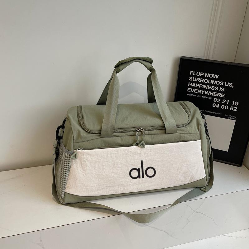 alo New large-capacity travel bag for women, fitness yoga bag, crossbody handbag, shoulder bag, fashionable sports storage bag