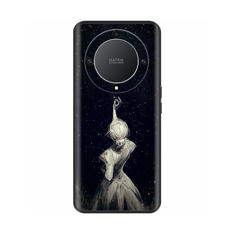 For Honor Magic5 Lite Case 2023 Silicone Back Cover TPU Phone Cases for Huawei Honor Magic4 Lite Magic 5 Lite Soft Funda Cartoon
