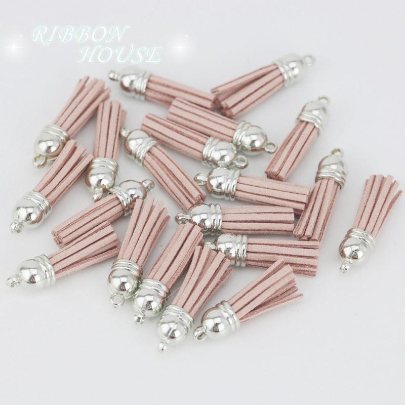 (20 pcs/lot) Tassel Vintage Leather Tassels Fringe for Purl Macrame DIY Jewelry Keychain Cellphone Straps Pendant