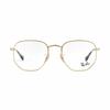 RAYBAN Brand Design Irregular Geometry Prescription Optical Glasses Frames Unisex Couple Style Alloy 0RX6448-2500-54