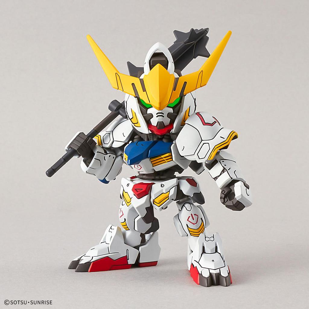BANDAI SPIRITS SD Gundam EX Standard Mobile Suit Orphans Gundam Barbatos Plastik Plastikmodell Gundam Iron-Blooded Vorgefärbt