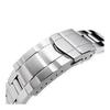 Used 20mm Metal Watch Band Stainless Oyster Bracelet Submariner Clasp for Seiko Alpinist SBDC087 etc.