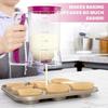 Gözleme Hamur Dağıtıcı Hamur Ayırıcı Bakeware Mutfak Aracı Krep Cupcake Waffle Muffin Mix Krep Kek Pişirme Kaynağı