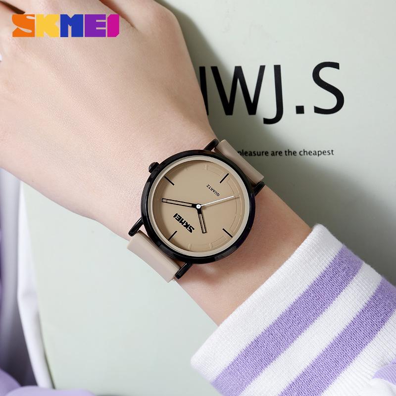 Shikemei Men's Retro Silicone Strap Waterproof Quartz Watch