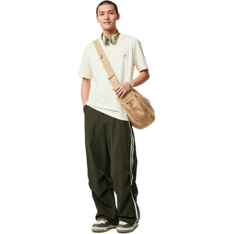 Li Ning x GUGONG,LIANMINGKUAN China Culture Collection T Shirt Men's Mother Of Pearl White AHSVE11-1
