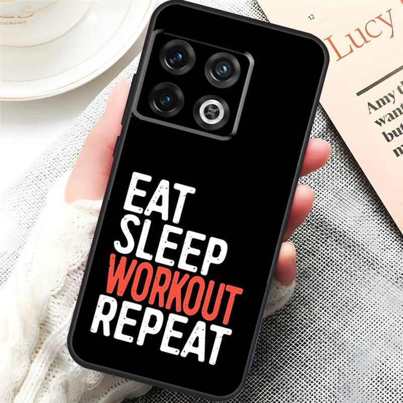 Bodybuilding Gym Fitness Cover For OnePlus 15 13 13R 13T 12 12R 10T 11 10 Pro OnePlus Nord 5 CE 4 3 Lite N20 N30 Case