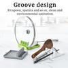 Spoon Rest Kitchen Organizer for Fork Spatula Rack Spoon Holder Stand