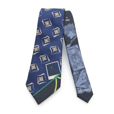 Florence Spec JoJo's Bizarre Adventure Deel 3 DIO Stropdas JJN000005-013 Marineblauw 7 Standaard