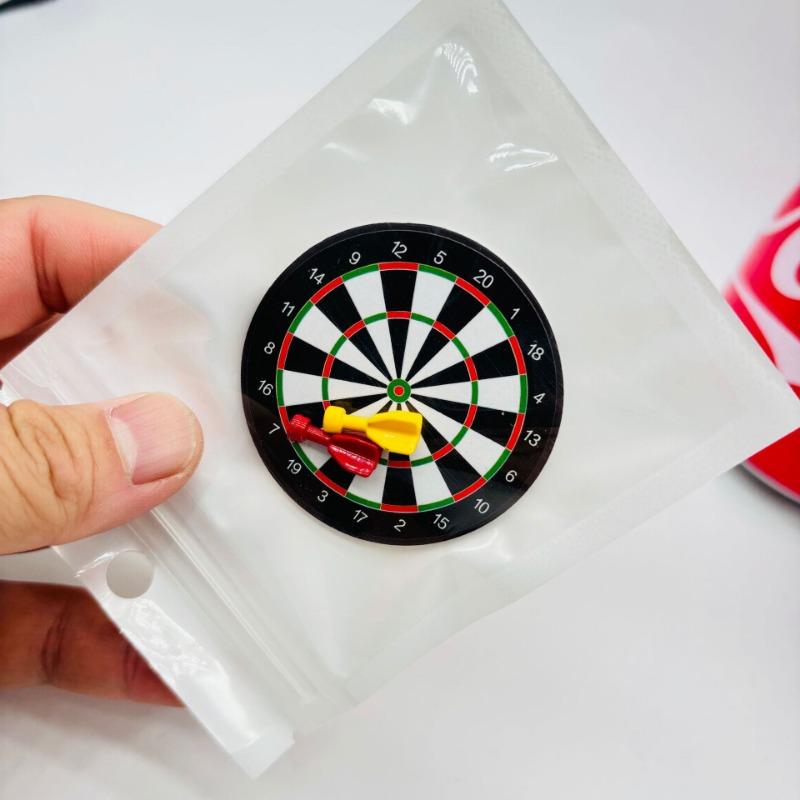 Doll House Miniature Magnetic Dart Board Mini Wall Decoration Sporting Goods Outdoor Model