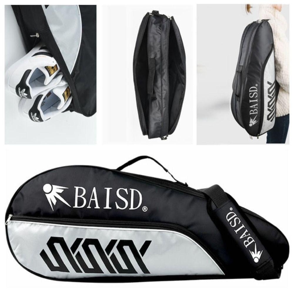 

Сумка для теннисных ракеток на 6–12 ракеток, сумка для волана на одно плечо, сумка для бадминтонных ракеток для мужчин и женщин