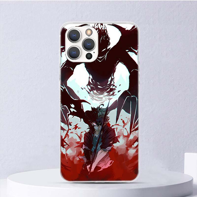 

Мягкий чехол Black Clover Asta Anime для iPhone 11 12 13 Mini 14 Pro Max Apple Phone Cover X XS XR SE 7 Plus 8 + 6 6S 5S Funda Coqu iPhone 14