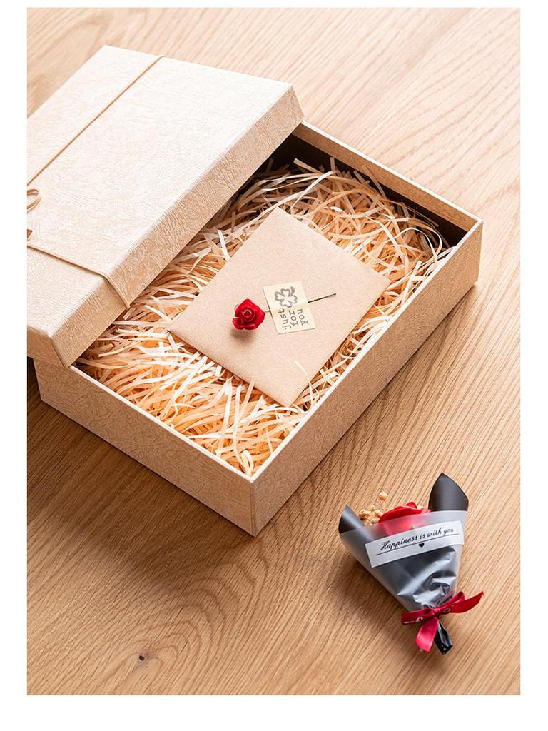 Valentine's Day Gift Box for Lipstick, Cosmetics, or Scarf - Elegant Packaging for Any Occasion