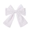 Baby Girls Christmas Glitter Sequins Big Bow Hair Clip 4.9'' Bowknot Hairpins Sweet Cheerleading Festival Headwear