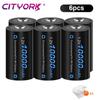 Cityork 1,2 V LR20 Rozmiar D Akumulator 10000 mAh Typ D R20 Akumulator NIMH + LCD Inteligentna ładowarka do baterii AA AAA CD 9 V