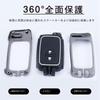 Key Case for Toyota Smart Key Case Key Cover Zinc Alloy Silicone Toyota Specially Designed Key Holder Compatible with OLD TOYOTA Key Case Aqua/86/Mark