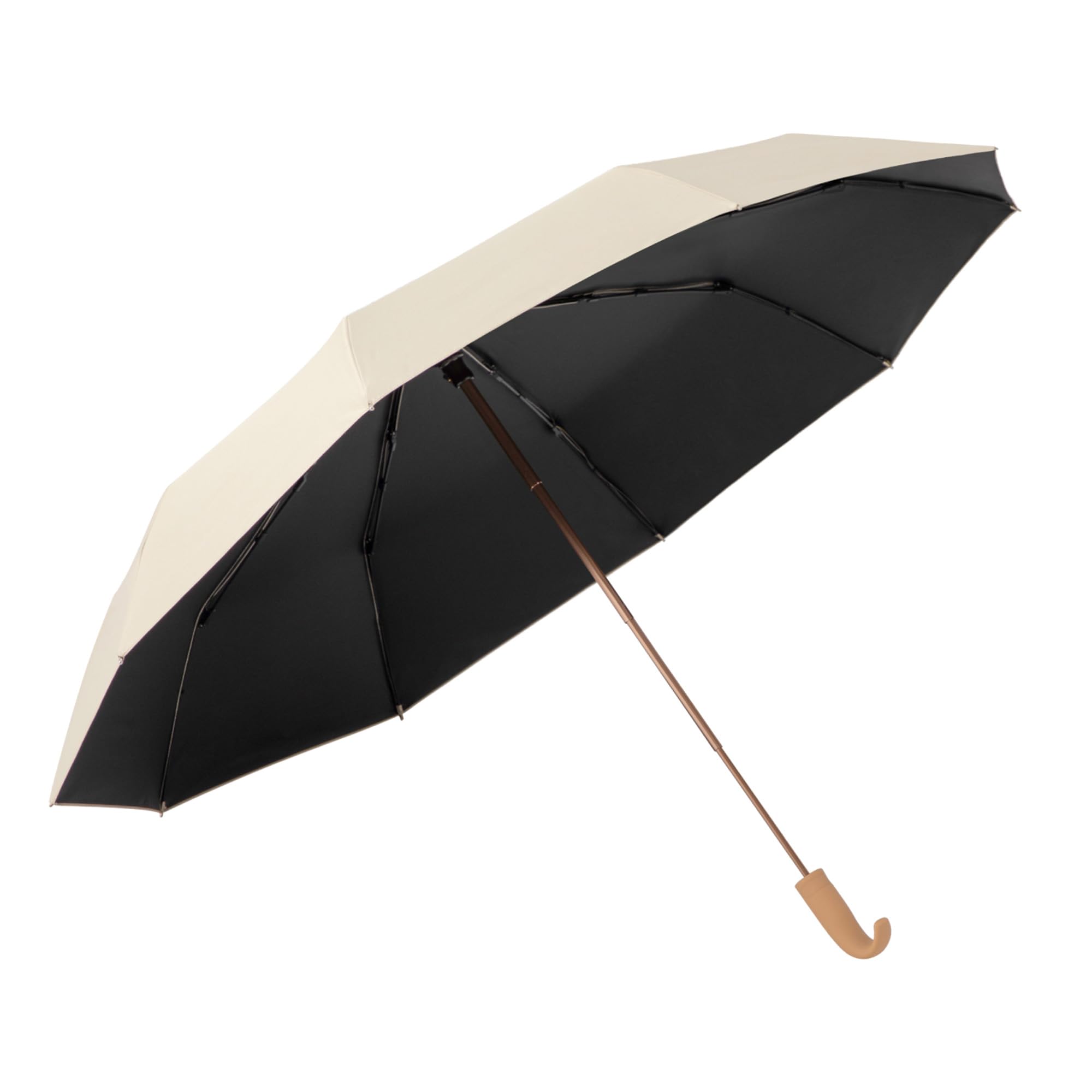 

Складной зонт от солнца с 10 полными УФ и световыми УФ и идеальным Day solshade Складной зонт ребра, затемняющий, легкий, водоотталкивающий, защита,