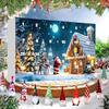 Christmas Gnomes Advent Calendar 2025 24-Day Calendar Countdown Winter Scene Holiday Decor Collectible Figures Gnomes Set for Family