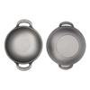 Old style iron pot Uncoated fryer Stew pot Frying pan Non stick pot Flat bottomed induction cooker gas universal boiler wok  pan