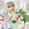Winter Coral Fleece Socks Women'S Non-Shedding Sleep Socks Japanese Home Confinement Women'S Thickened Warm Tube Socks