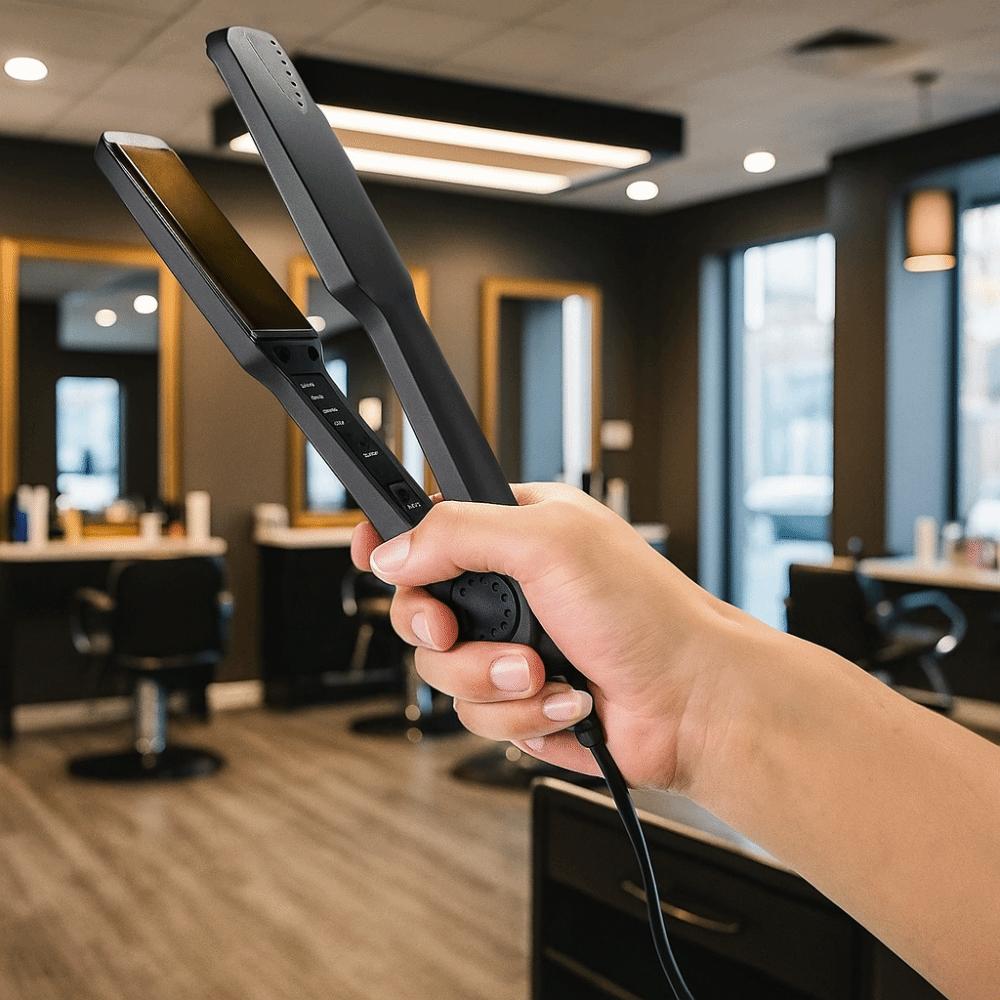 Widened Electric Hair Straightener Ceramic Glaze Bangs Heating Plate Hair Styling Tool Performance