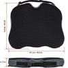 Car Wedge Seat Cushion Memory Foam Memory Foam Car Seat Cushion Driving Seat Cushion Booster Seat Cushion of Cars Trucks and Van