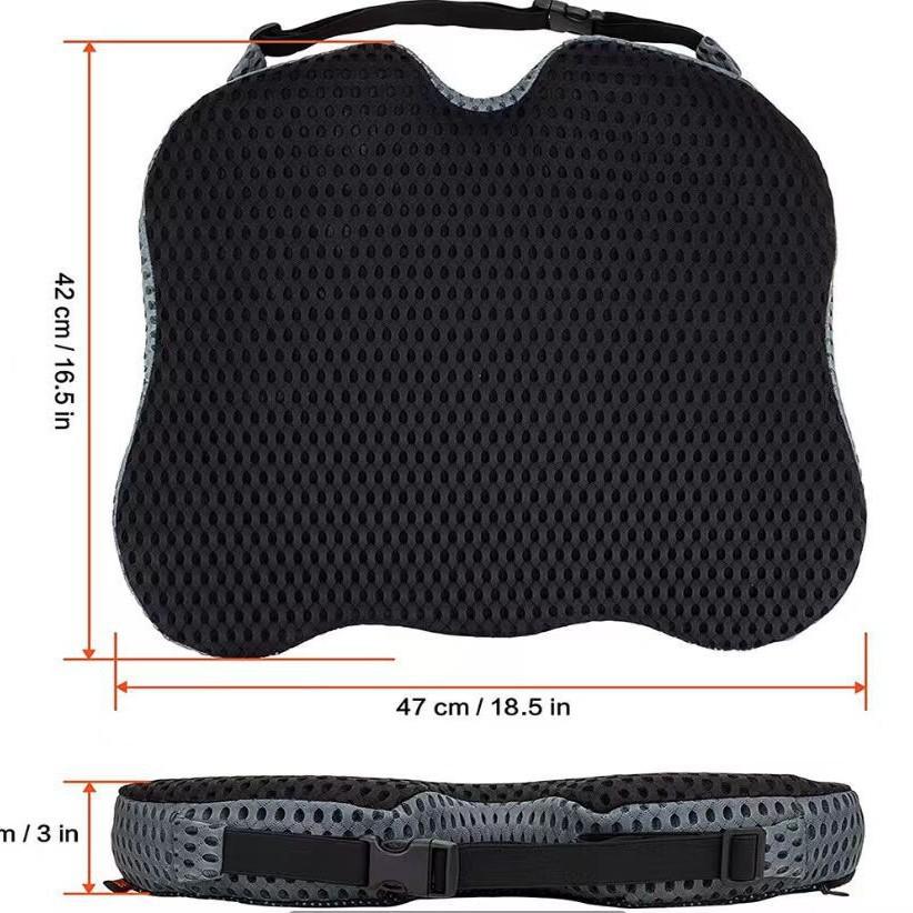 Car Wedge Seat Cushion Memory Foam Memory Foam Car Seat Cushion Driving Seat Cushion Booster Seat Cushion of Cars Trucks and Van