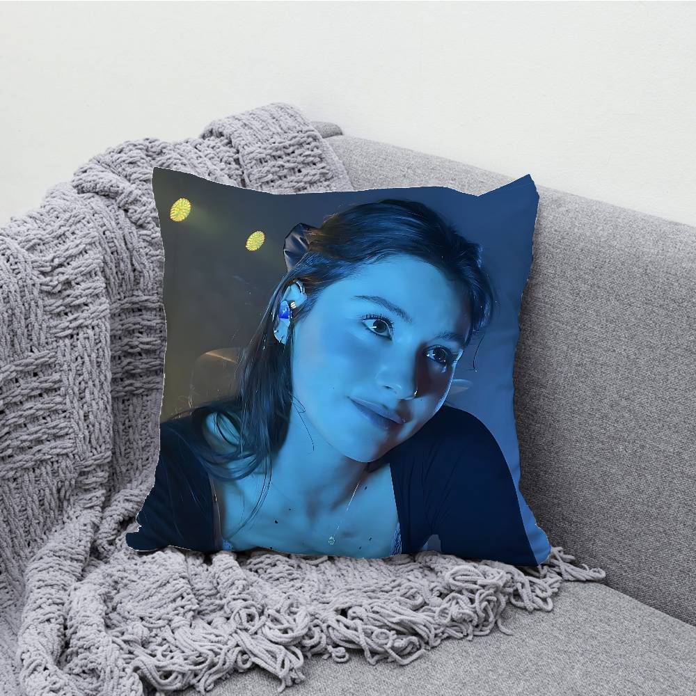 G-Gracie A-Abrams Throw Pillow Case For 45x45cm 55x55cm 30x30cm Square Car Pillowcase Home Bedchamber Decor Gift