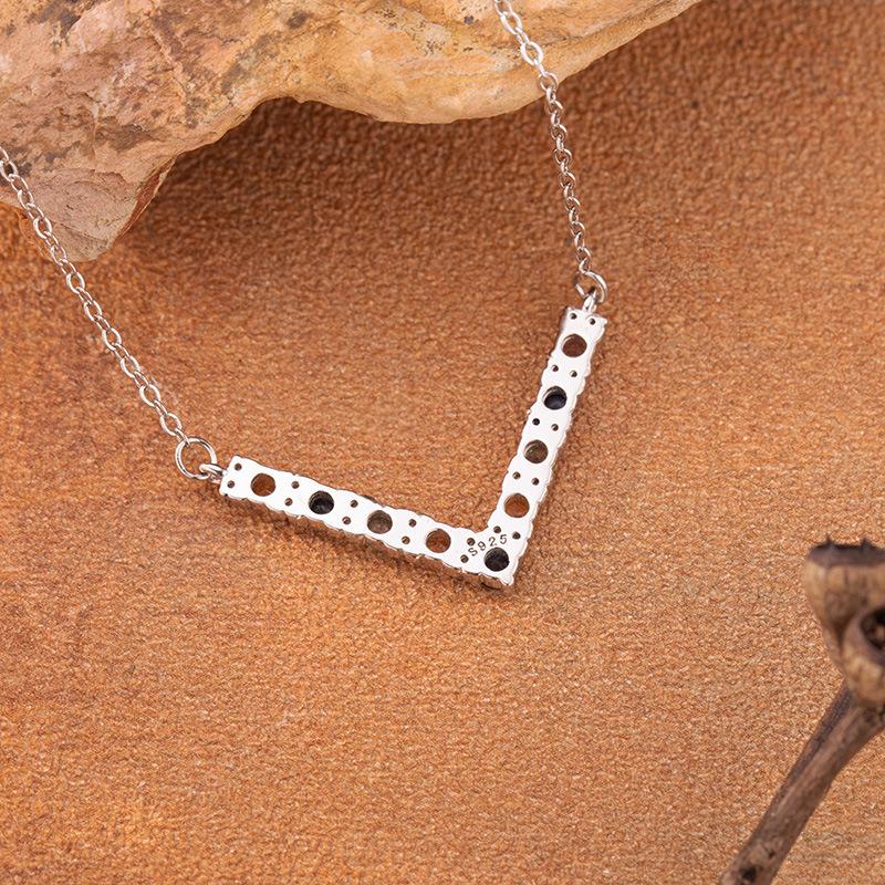 Gioielli Tesoro Colore Argento S925 Collana Zaffiro Naturale Colore Donna Lusso Leggero Senso Premium Xiaohongshu Canali Wechat