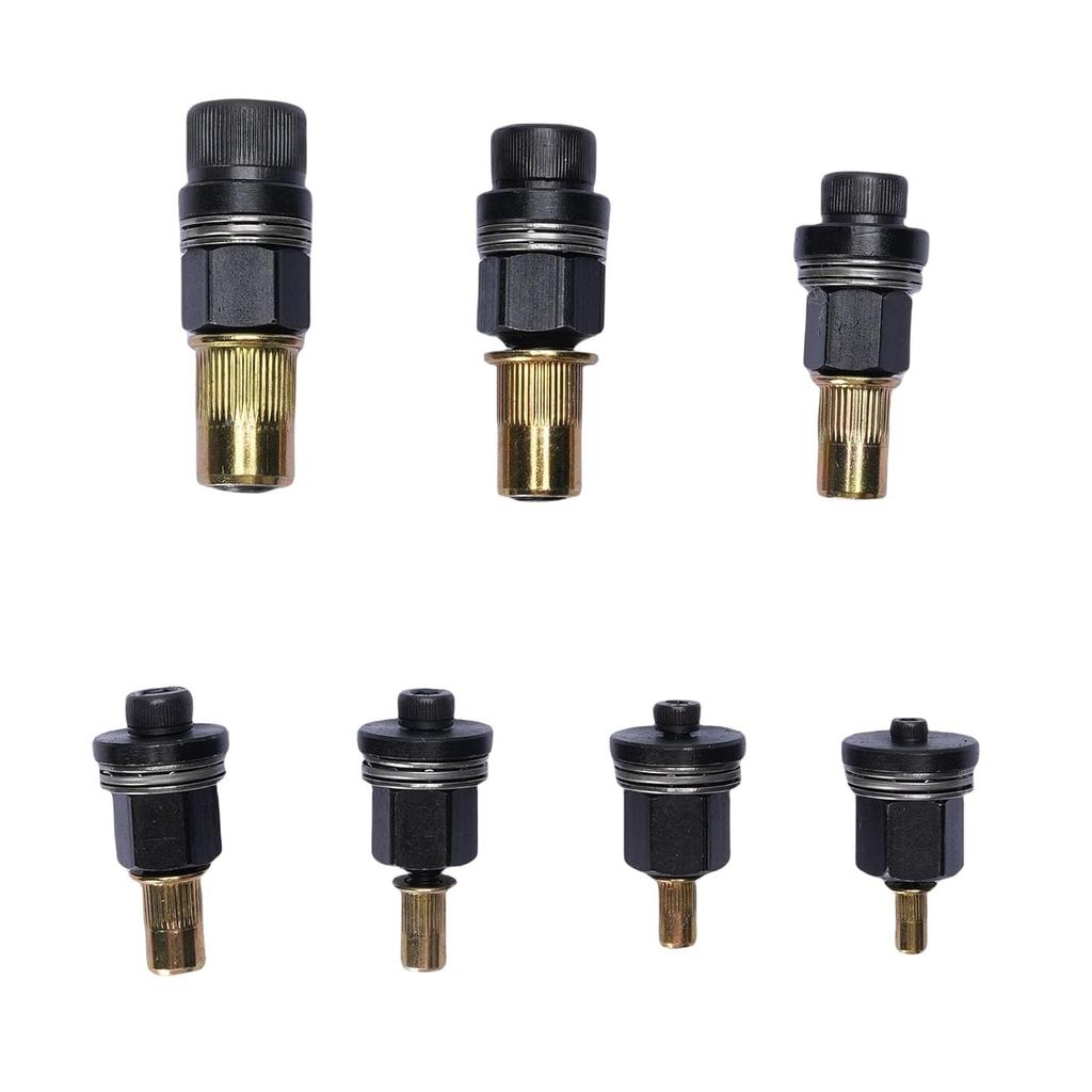 Rivet Nut Tool Set Hand Rivet Nut Tool Kit Nutsert Tool Kit with 7 Standard Sizes M3- for Furniture Automotive Industrial Construction